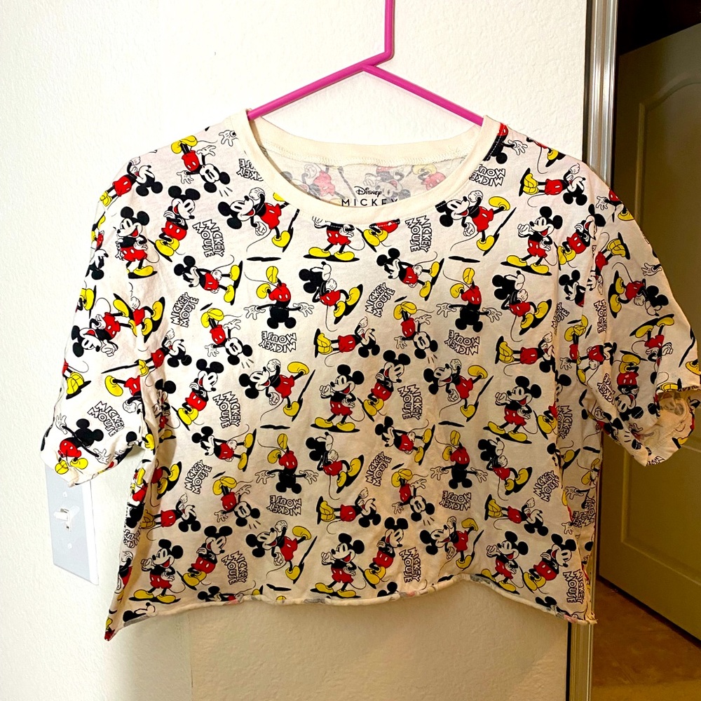 Disney Mickey crop top